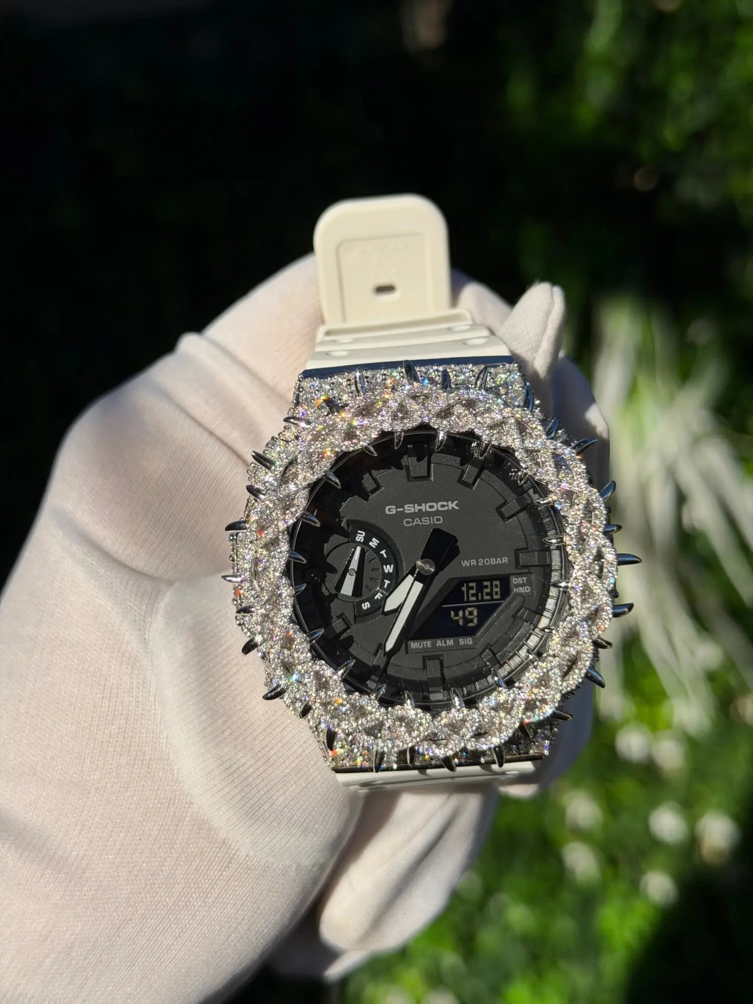 Custom G-Shock - Iced Out Moissanite Exclusive Watches – ChronoCustom