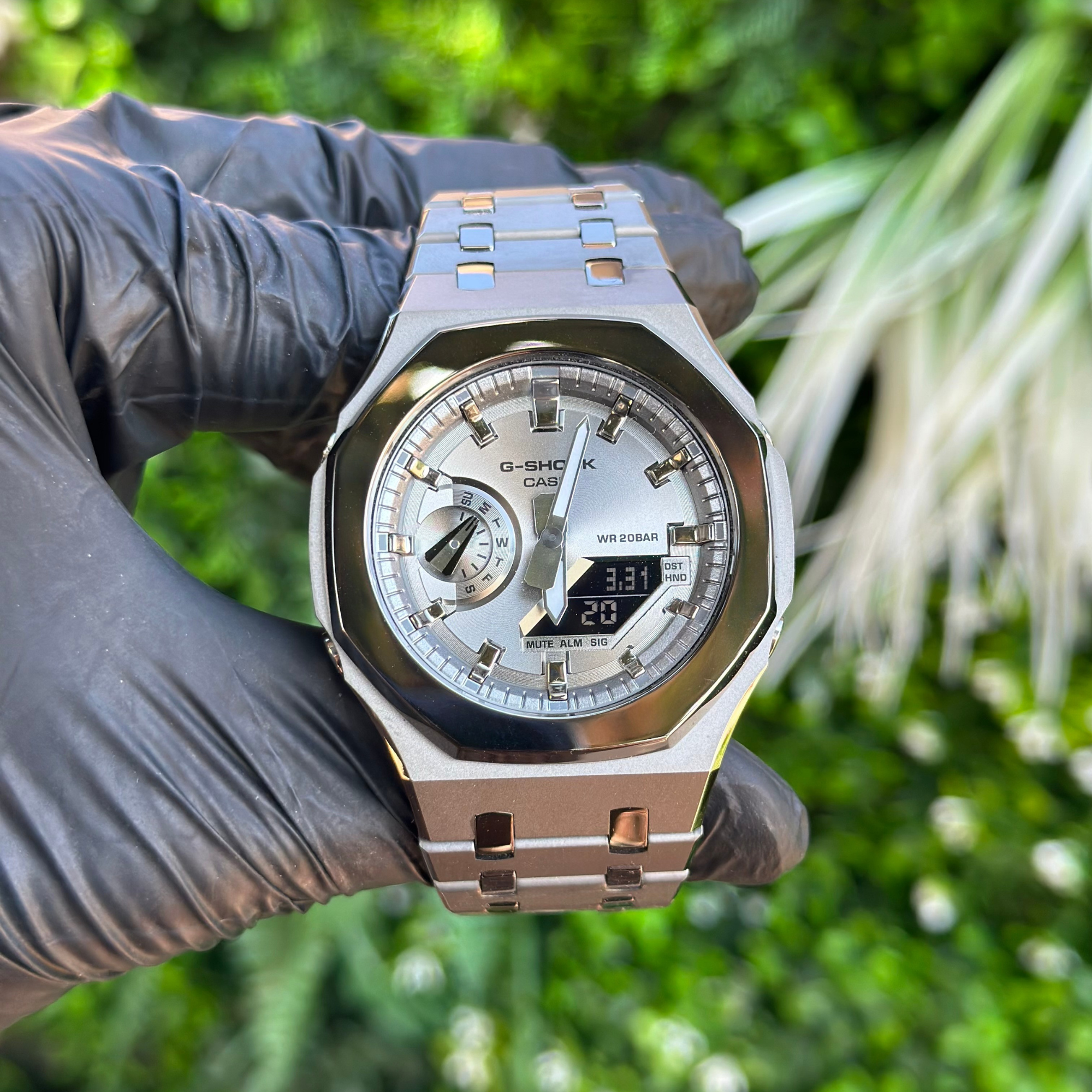 Montre G-SHOCK personnalisée Casioak pour homme – Design sur mesure et look moderne