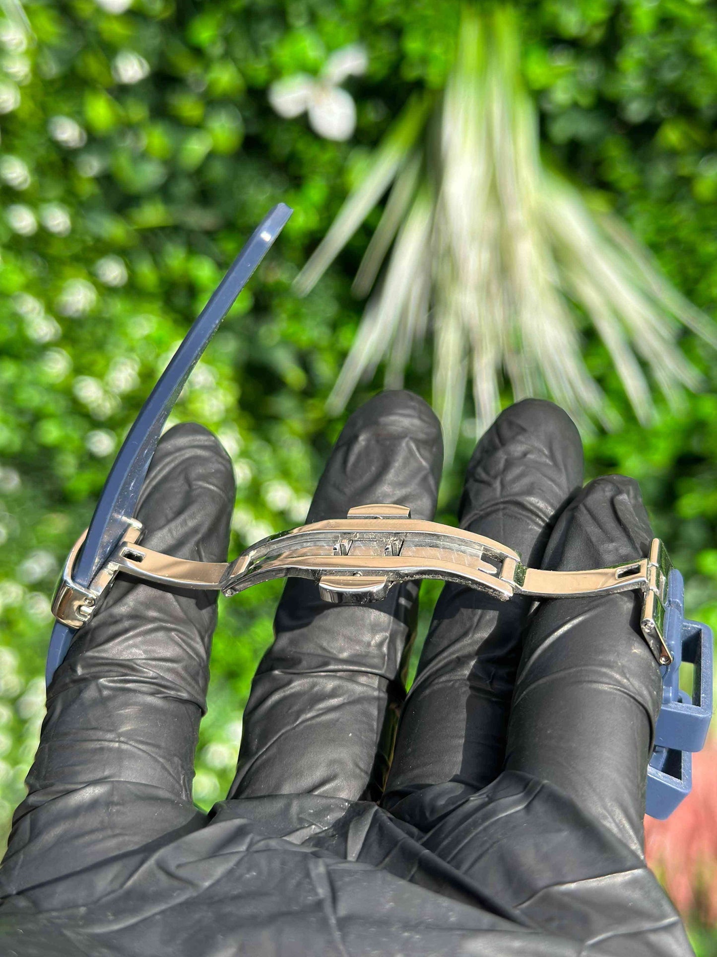 Casio G-Shock Mod Watch - Royal Blue White - GA-2100 Custom Casioak