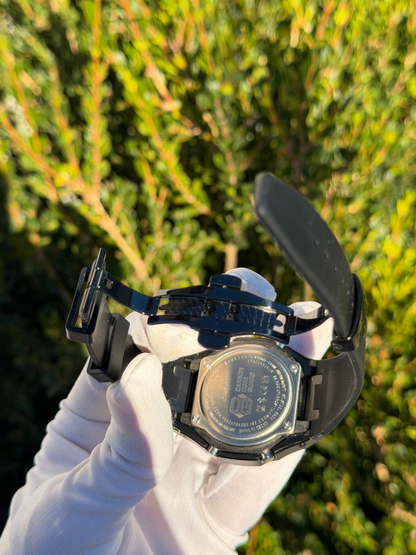 Montre CasiOak Custom – Full Black Bluetooth - Mod G-Shock GAB2100