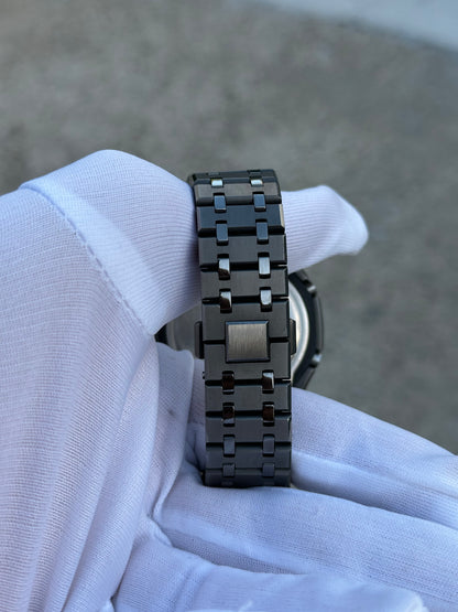 Montre CasiOak Custom – Metal Grey Mirror Polish - Mod G-Shock GA2100