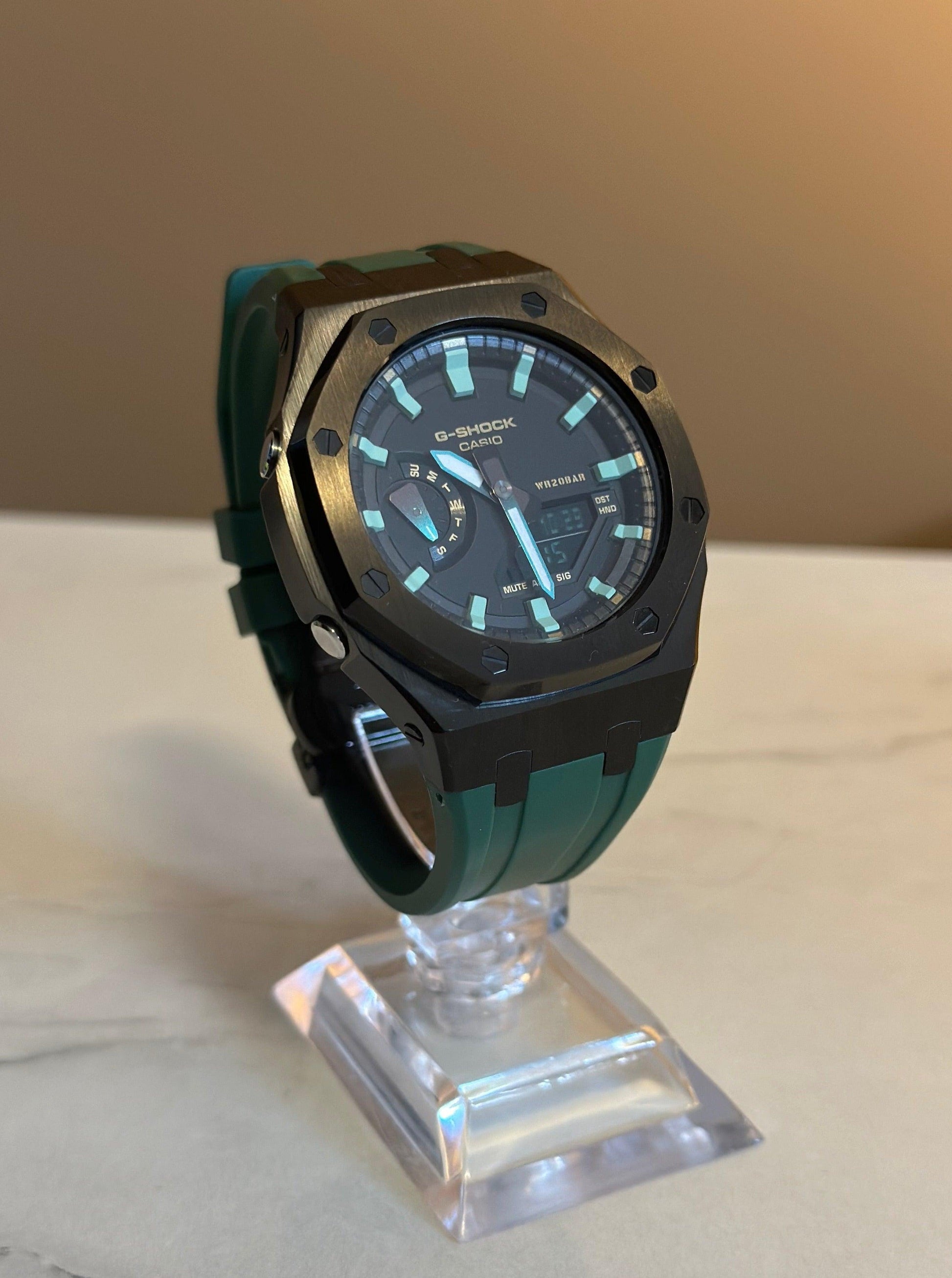 Montre CasiOak Custom - Green - ChronoCustom