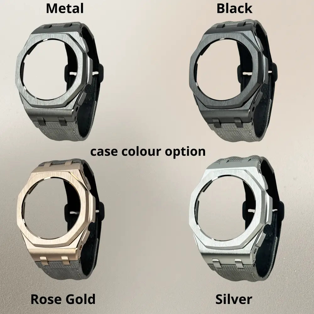 Montre CasiOak Custom – Black Metal Bluetooth