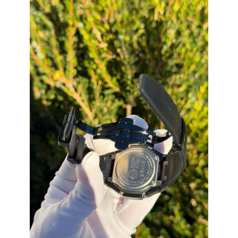 Montre CasiOak Custom – Full Black Bluetooth - Mod G-Shock GAB2100