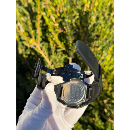 Montre CasiOak Custom – Full Black Bluetooth - Mod G-Shock GAB2100