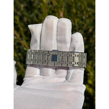 Montre CasiOak Custom – Silver Luminous Frosted - Mod G-Shock GA2100